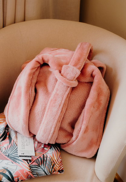 Plush Fleece Gown | Blush Pink