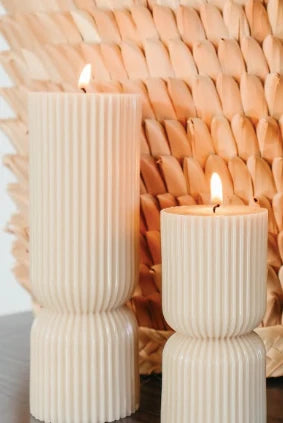 Lumiere  Candle Rayon Pillar  | Tall