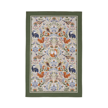 Black Thorn Tea Towel