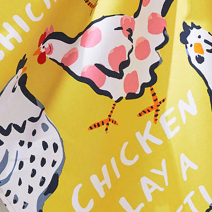 Chic Chicken Tea Towel