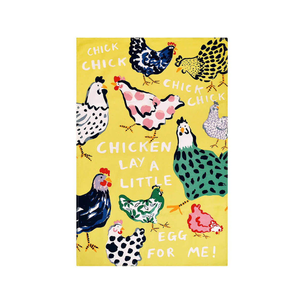 Chic Chicken Tea Towel