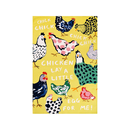 Chic Chicken Tea Towel