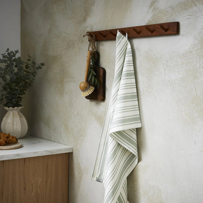 Sage Stripe Tea Towel