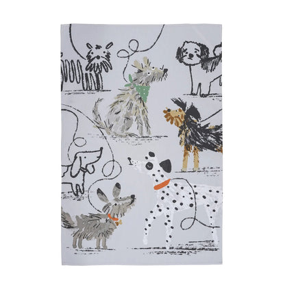 Dogs Days Tea Towel