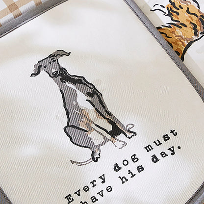 Country Dogs Double Oven Gloves