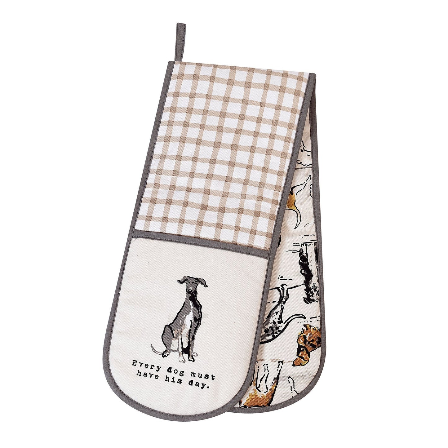 Country Dogs Double Oven Gloves