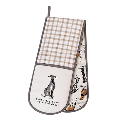 Country Dogs Double Oven Gloves