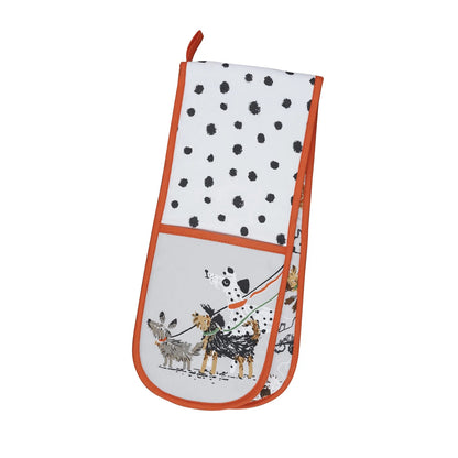 Dogs Days Double Oven Gloves
