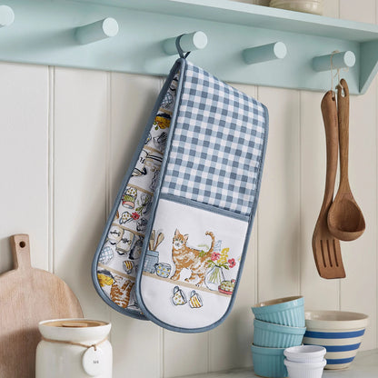 Pantry Cats Oven Gloves