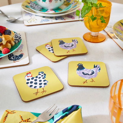Chic Chicken Coasters