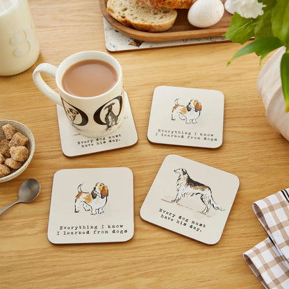 Country Dog Coasters