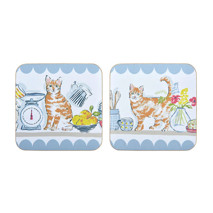 Pantry Cats Coasters
