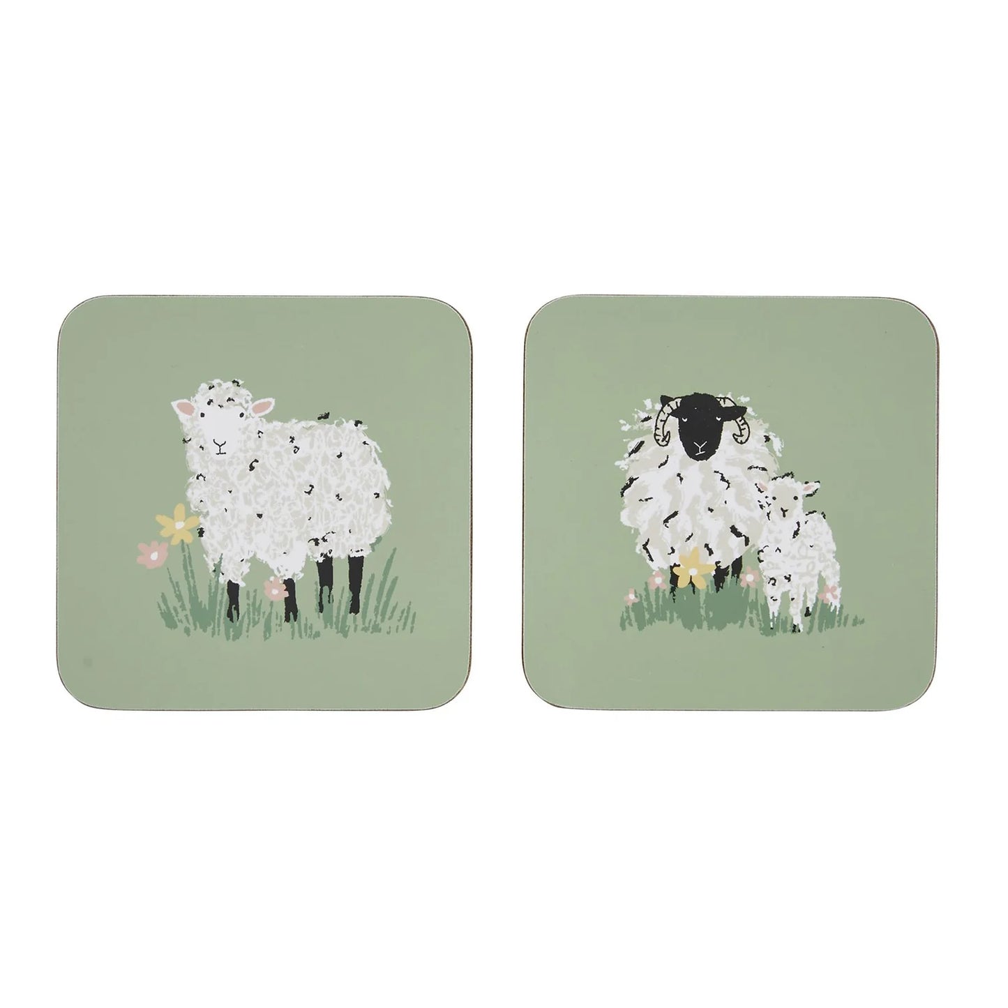 Woolly Sheep Coasters