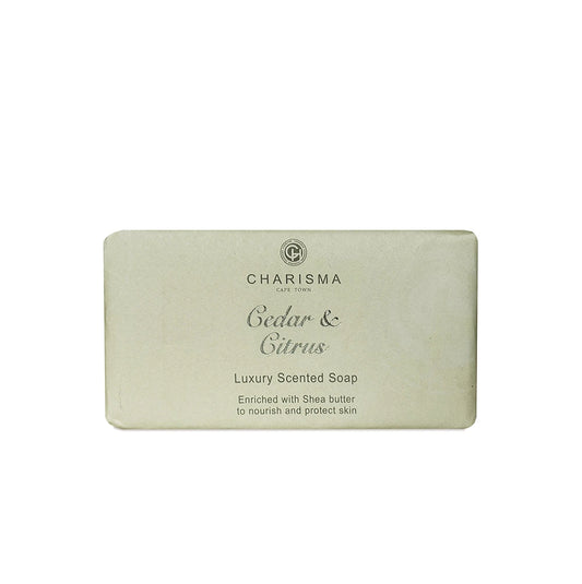 Cedar and Citrus Luxury Scented Soap