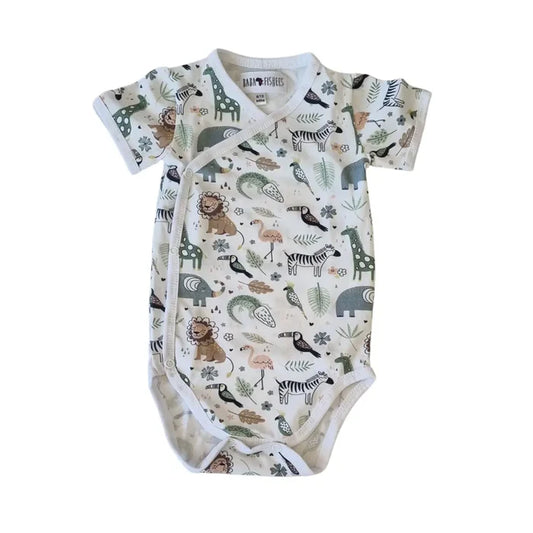 Wrap Onesie | African Plains