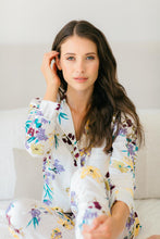 Load image into Gallery viewer, Pretty Plum Dreams Collection - Pretty Plum Floral - 100% Rayon Long Sleeve Top &amp;  Pant
