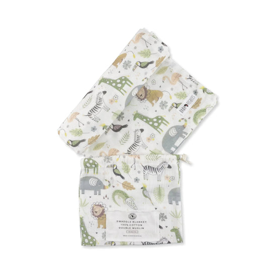Swaddle Blanket | African Plains