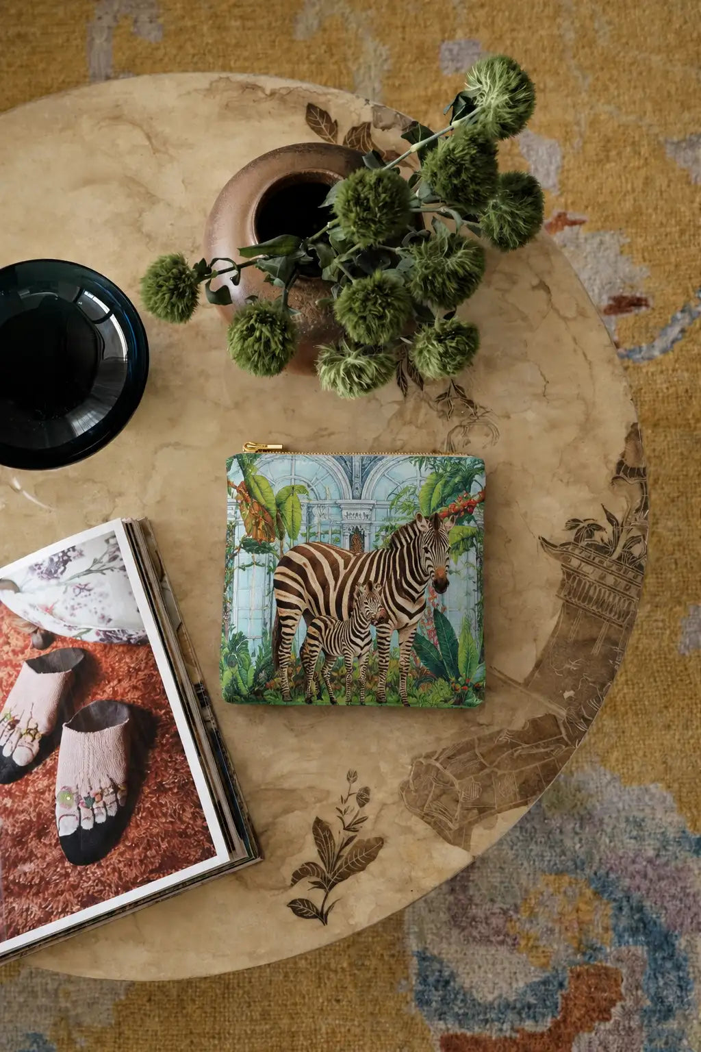 Baby Zebra | Coin Purse 16 x 16 cm