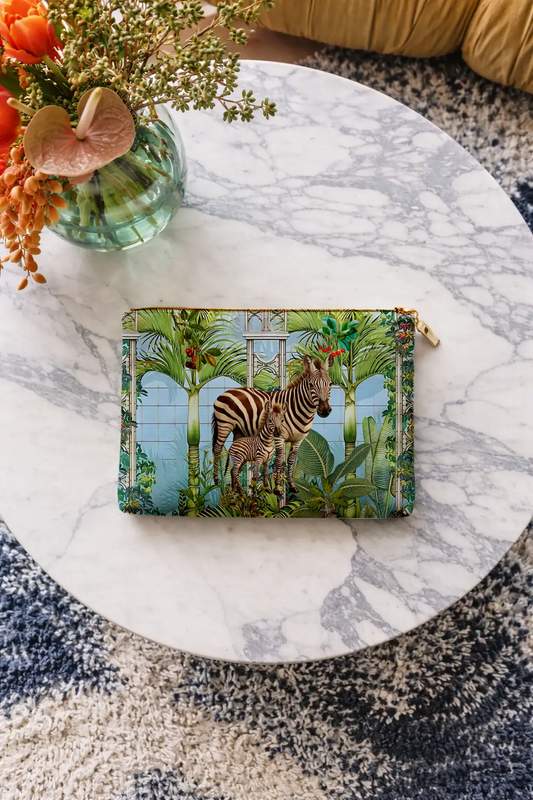 Baby Zebra | Cosmetic Pouch 16 x 21 cm (