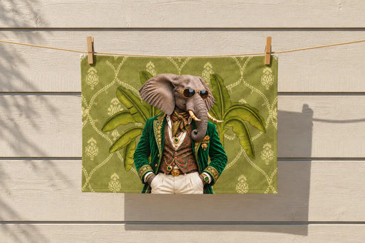 The Tourist Elliott The Elephant | Tea Towel 64 x 44 cm