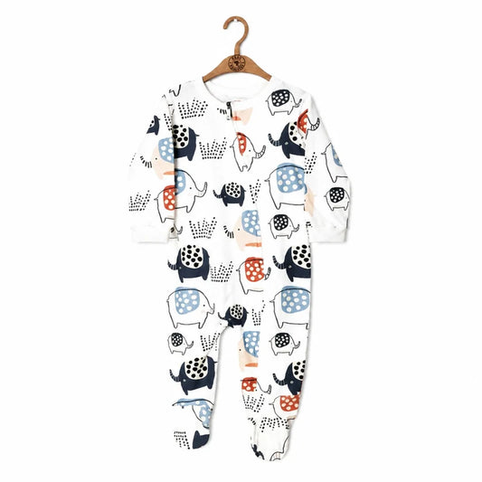 Footy Romper | Edward the Ellie