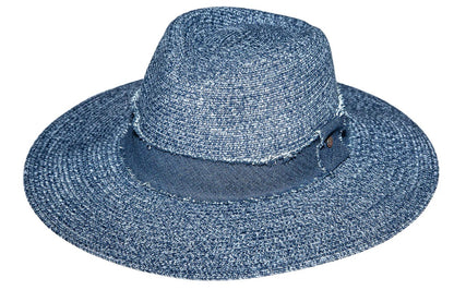 Azure Fedora Navy white