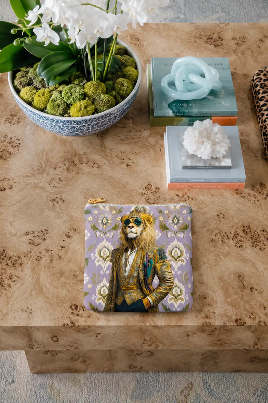 The Tourist Levi The Lion | Coin Purse 13 x 13 cm