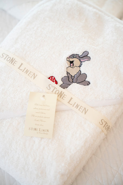 Baby Hooded Cotton Towel | Rabbit
