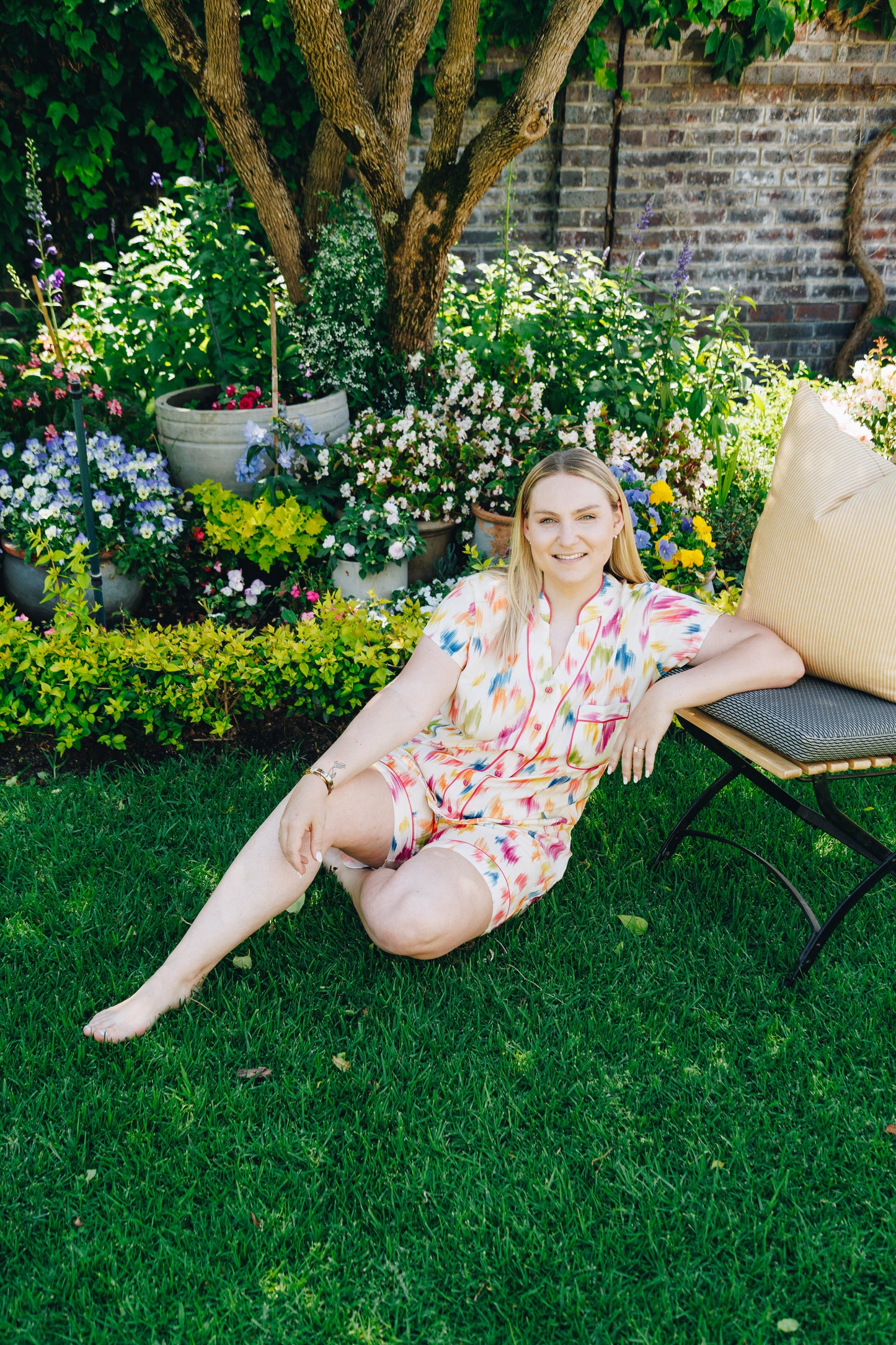 Short Set | Paint Splat | 100% Rayon