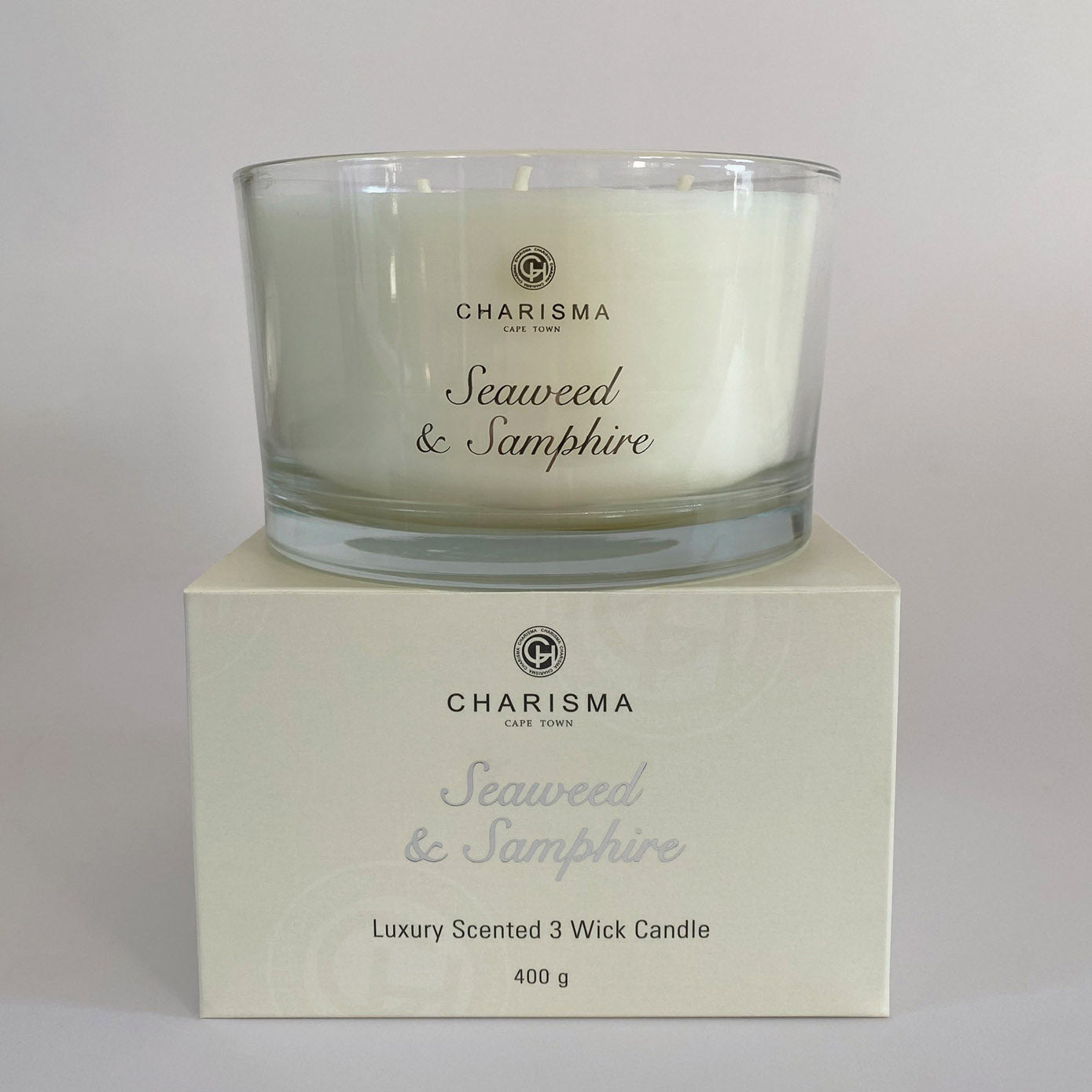 Sea Weed & Samphire 3 Wick Candle