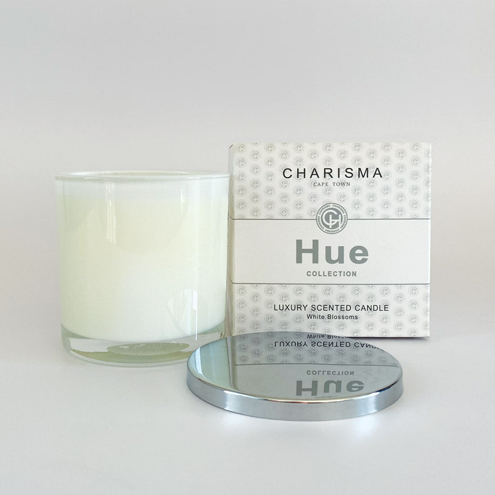 Hue Collection - White Blossom Candle