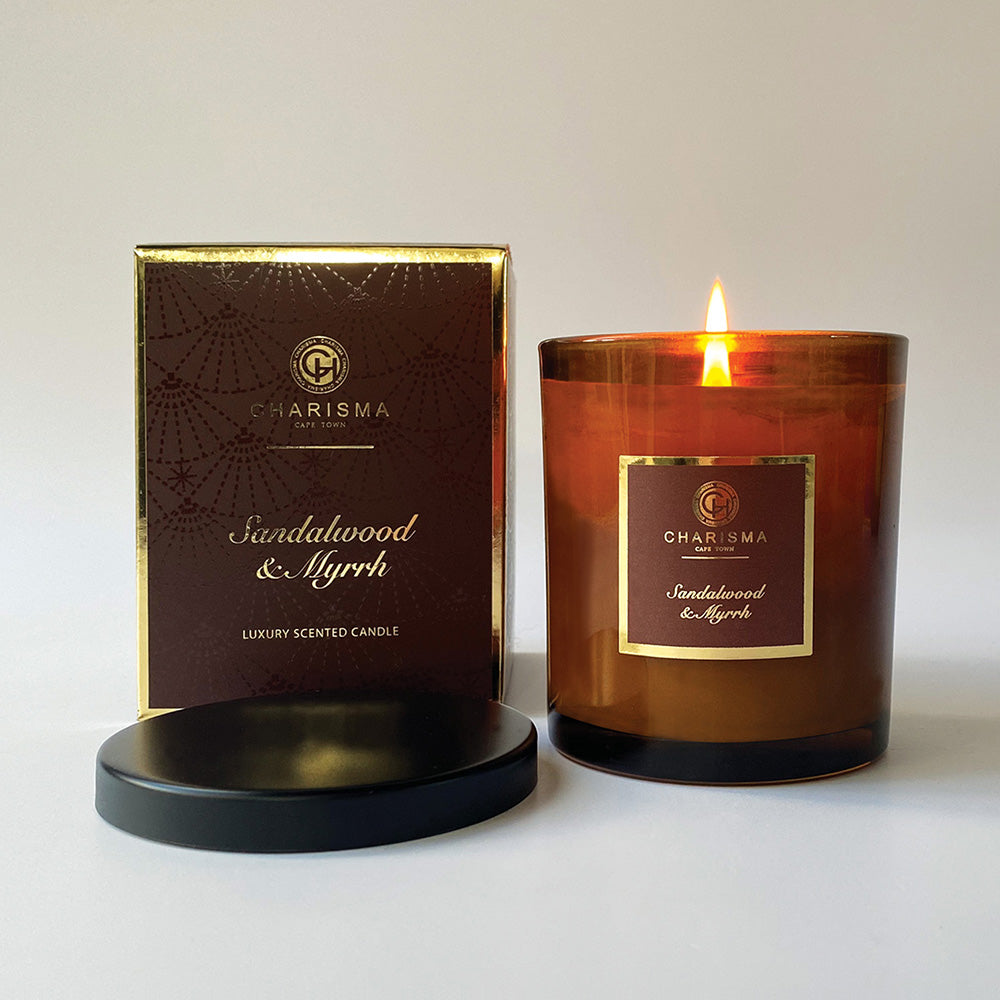 The Opulent Collection - Sandalwood & Myrrh Candle