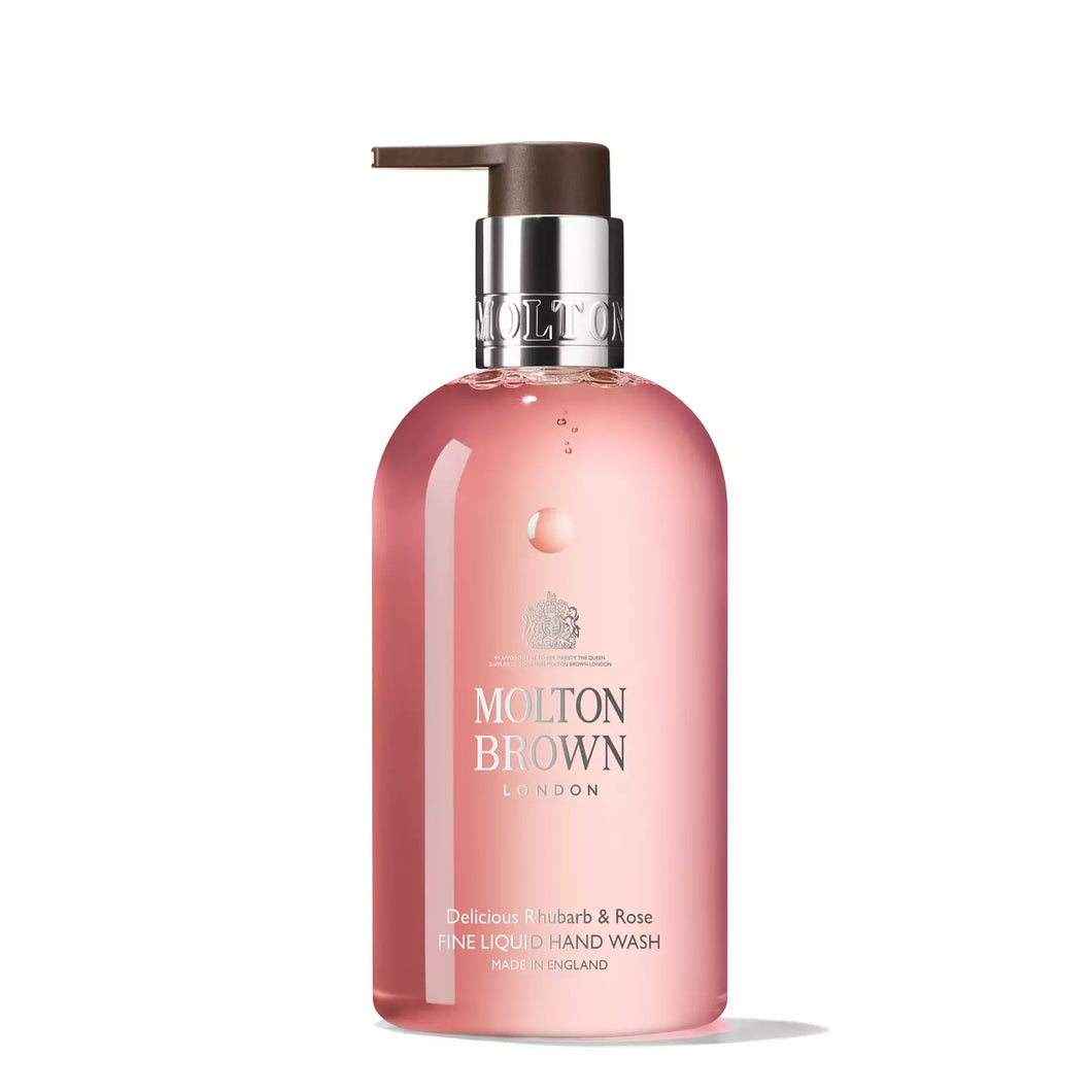 Delicious Rhubarb & Rose Fine Liquid Hand Wash - 300ml