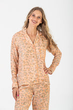 Load image into Gallery viewer, Autumn Peach Classic Rayon Pjs - Long Top &amp; Pant
