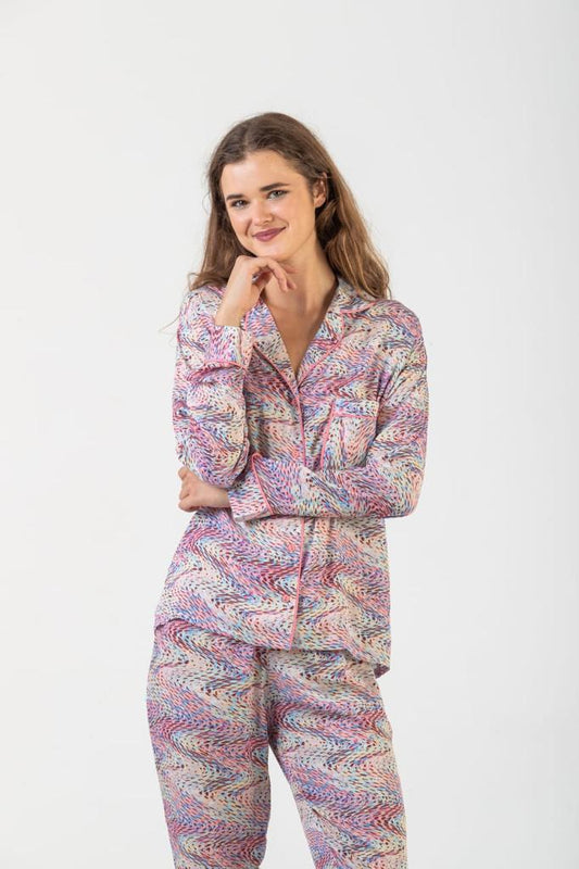 Long Top & Pant | Tapestry | 100% Rayon
