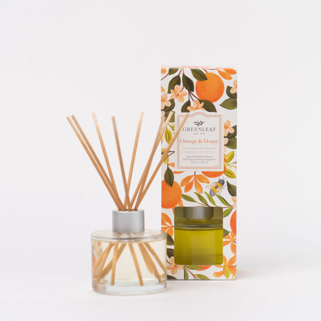 Orange & Honey Signature Reed Diffuser